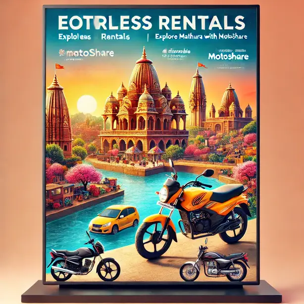 The Best Bike and Car Rentals in Mathura with Motoshare – Bangalore Orbit