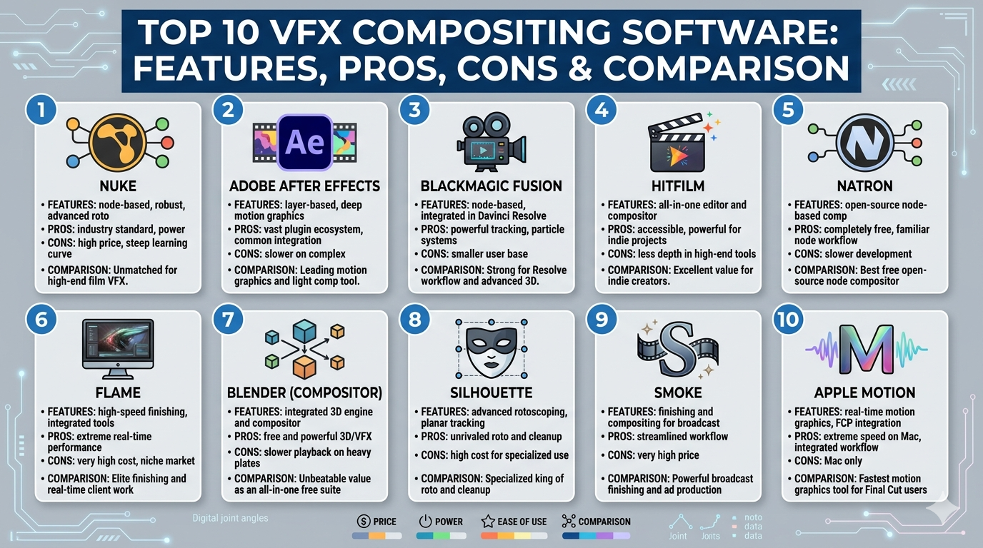 Top 10 VFX Compositing Software Features, Pros, Cons & Comparison ...
