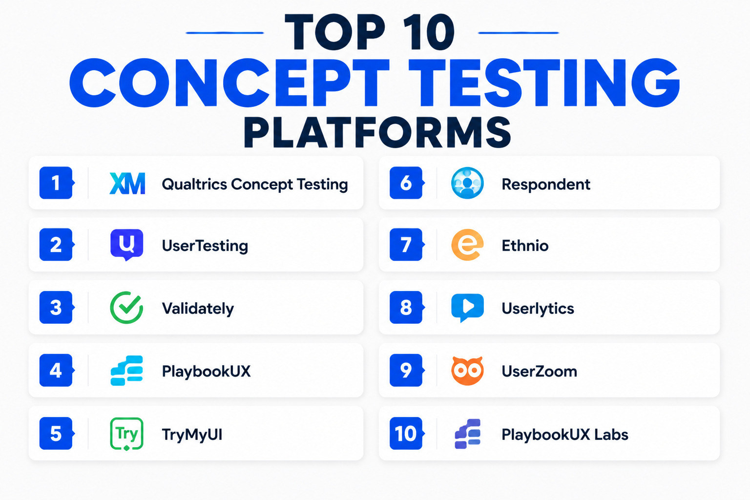 Top 10 Concept Testing Platforms: Features, Pros, Cons & Comparison ...