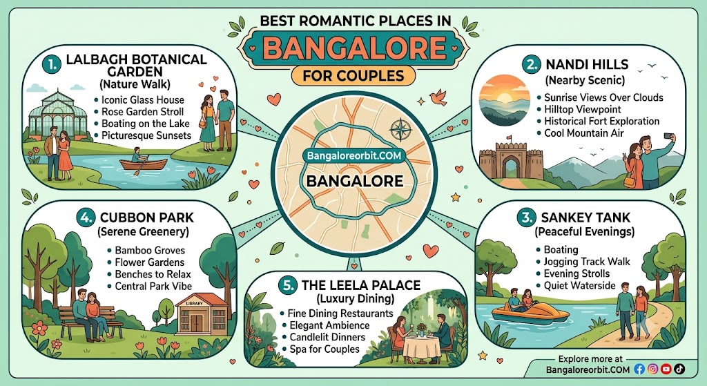Best Romantic Places in Bangalore for Couples