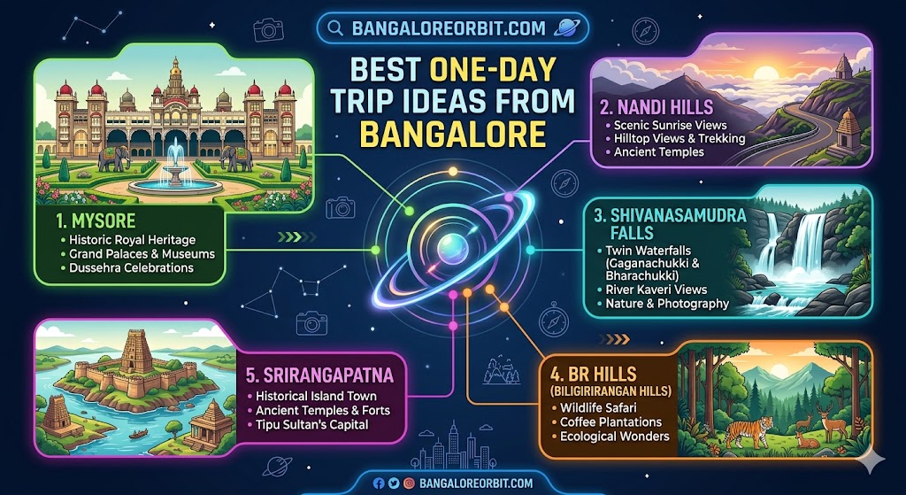 Best One-Day Trip Ideas from Bangalore