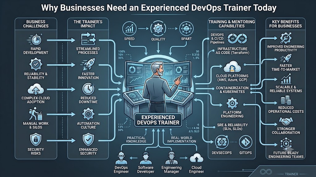 Why Businesses Need an Experienced DevOps Trainer Today