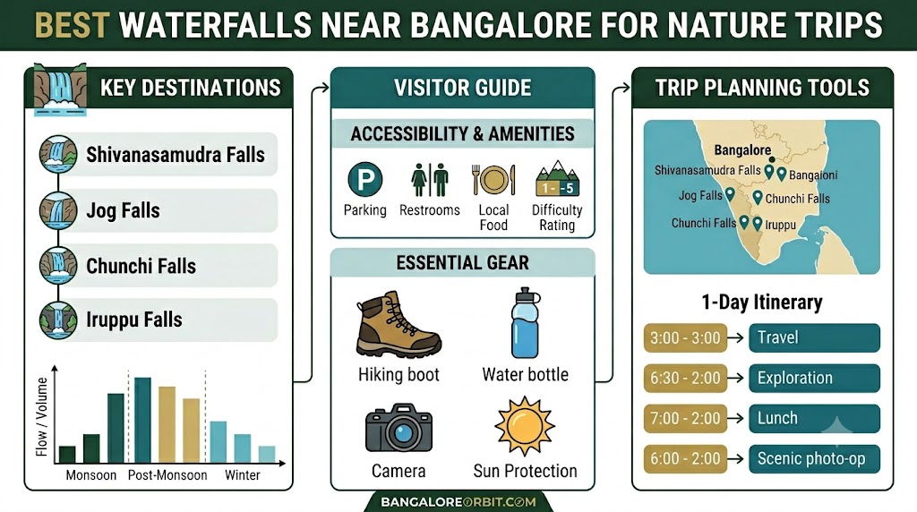 Best Waterfalls Near Bangalore for Nature Trips