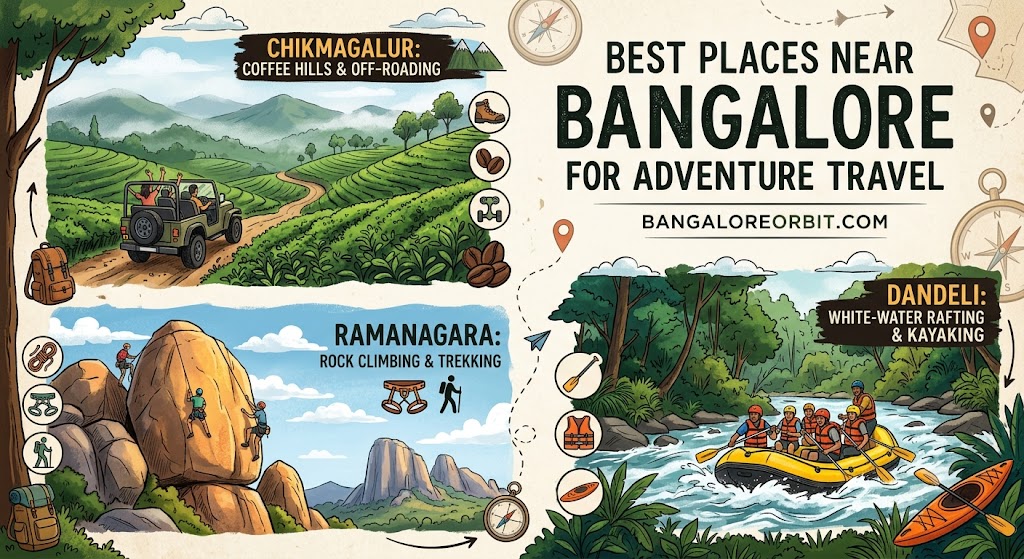 Best Places Near Bangalore for Adventure Travel