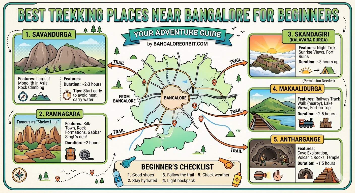 Best Trekking Places Near Bangalore for Beginners