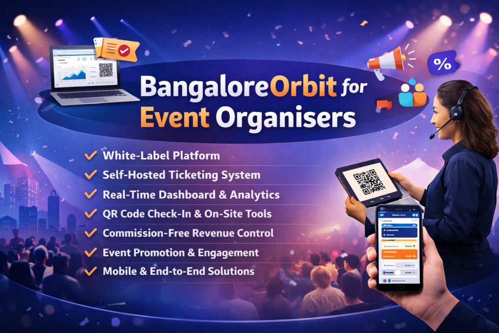 How  BangaloreOrbit Works For Organisers